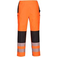 Oxford Weave 300D Class 2 PW3 Hi Vis Womens Waterproof Rain Trousers