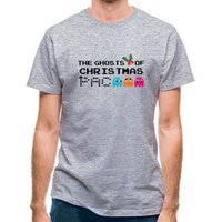The Ghosts Of Christmas Pacman classic fit.