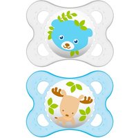MAM Nature 0+ month pacifier Blue - 2 pcs