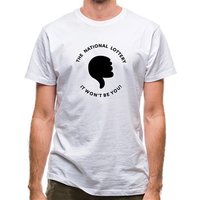 The National Lottery It Won’t Be You classic fit.