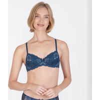 Little Women Teal Charm Non-Wired Removable Padded Bra