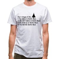 The 4 stages of Life – Santa classic fit.