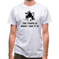The Tempo Is What I Say It Is classic fit.