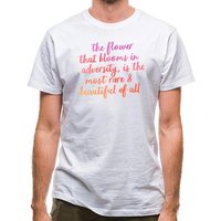 The Flower That Blooms In Adversity classic fit.