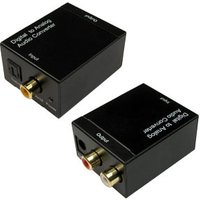 Optical to Phono Audio Converter Optical and Coax to 2x RCA