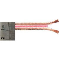 Speaker Cable 189 x 0.10mm 99.999% Spaced OFC