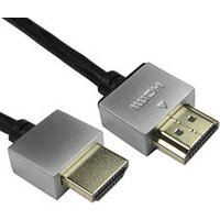 0.5m Ultra Slim UHD 4k 3D HDMI Cable High Speed with Ethernet