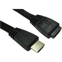 Flat HDMI Extension Cable 2m HSE 4k Ready
