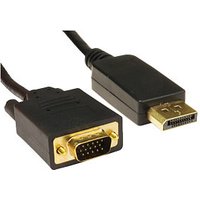 1m Displayport to VGA Cable DP Male to VGA Male