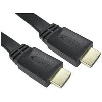 Flat HDMI Cable 2m High Speed with Ethernet 3D 4k Ready
