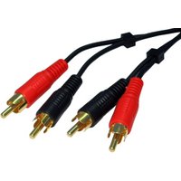0.5m 2x Phono to 2x Phono Gold to 0.5m