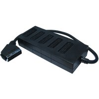 0.5m 5 Way SCART Splitter Box 0.5m