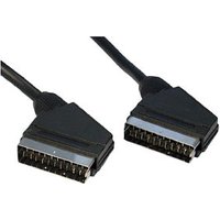 15m SCART to SCART Cable Gold 15m