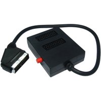 0.5m 2 Way Switched Scart Splitter
