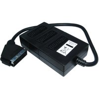 0.5m 3 Way SCART Splitter Box 0.5m