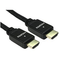 1m UHD Certified HDMI 2.1 Cable Black 4k 120Hz 8k 60Hz