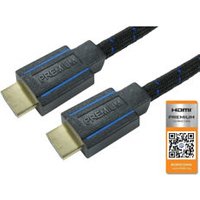 Premium HDMI Cable Certified 18Gbps 4k 60Hz 1.8m Black