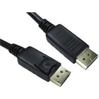 0.5m Locking DisplayPort Cable