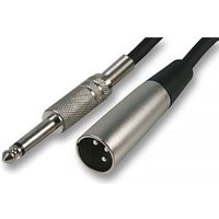 3m XLR to 1/4 Inch Jack Cable Mono (TS) Microphone Cable