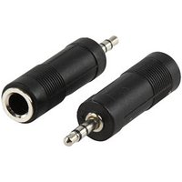3.5mm Stereo Plug to 1/4 inch Stereo Socket Adapter