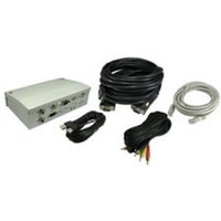 7 Port Metal Box with AV Modular Couplers 10m kit