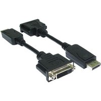 Displayport to DVI Adapter Cable – Display Port Male to DVI Female