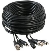 20m CCTV Cable DC/BNC/RCA With Audio