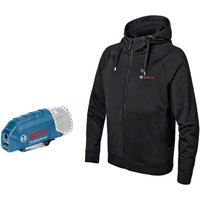 Bosch GHH 12-18V Battery Heated Hoodie Black XL