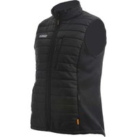 DeWalt Force Mens Padded Gilet Bodywarmer Black 2XL
