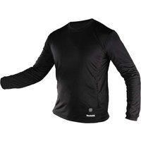 Makita DCX200C 18v LXT Cordless Heated Pull Over Baselayer Shirt Black S