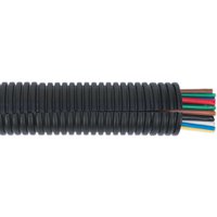 Sealey Split Convoluted Cable Sleeving 22-27mm 10m