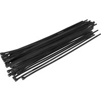 Sealey Black Cable Ties 450mm 7.6mm