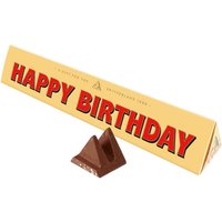 Toblerone Happy Birthday Chocolate Bar with Sleeve