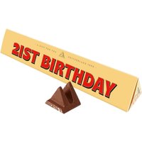 Toblerone Happy 21st Chocolate Bar with Sleeve