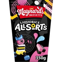Maynards Bassetts Liquorice Allsorts Carton 350g