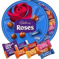 Cadbury Roses Milk Chocolate Tub 550g