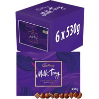 Cadbury Milk Tray Chocolate Box 530g Box of 6