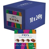 Fry’s Collection Milk & Dark Chocolate Selection Box 249g (Box of 10)