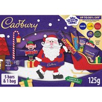 Cadbury Santa Christmas Selection Box 125g