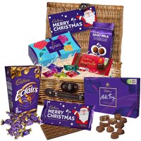 Cadbury Christmas Chocolate Basket