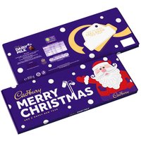 Secret Santa Dairy Milk Merry Christmas Bar 850g