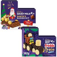 Freddo Dairy Milk Chocolate Train & Sleigh Kits Bundle
