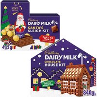 Cadbury House & Santa’s Sleigh Build Your Own Kits Bundle