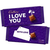 I Love You Dairy Milk Chocolate Bar 180g