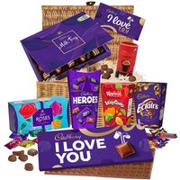 Cadbury Ultimate I Love You Chocolate Basket