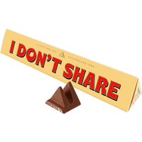 Toblerone I Don’t Share Chocolate Bar with Sleeve