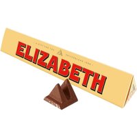 Toblerone Elizabeth Chocolate Bar with Sleeve