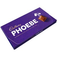 Cadbury Phoebe Dairy Milk Chocolate Bar with Gift Envelope
