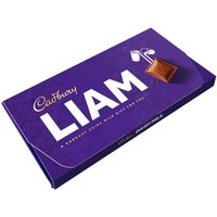 Cadbury Liam Dairy Milk Chocolate Bar with Gift Envelope