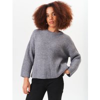 Grey Chunky Knit Oversized Jumper